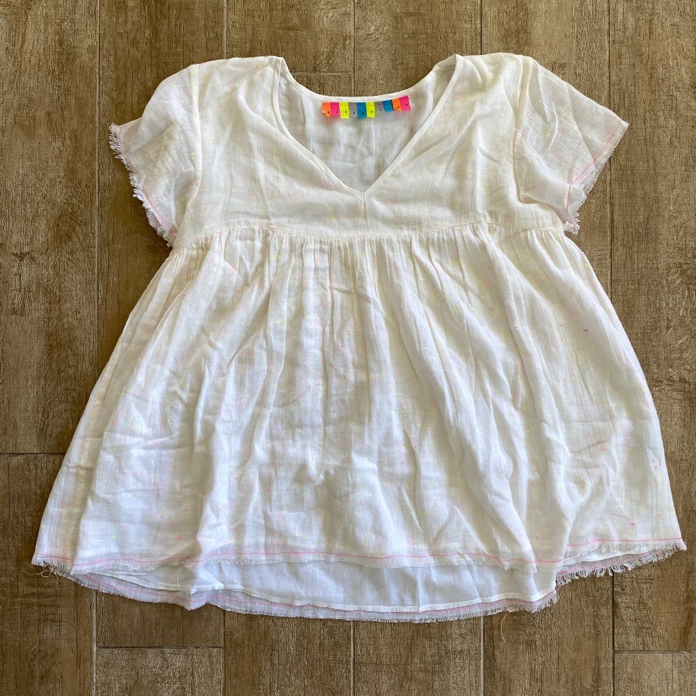 Surf Bazaar Neon Speckle Top